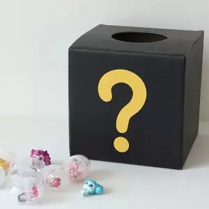 물음표 디자인 추첨함 큐브 이벤트 응모 게임 뽑기 박스 파티 행사 홈카페