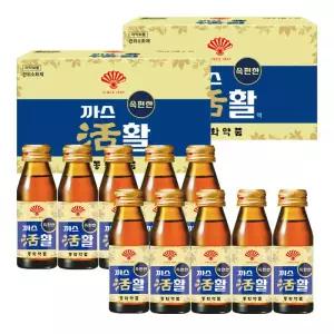 부채표 까스활 75ml 20병 소화제 음료 까스활명수