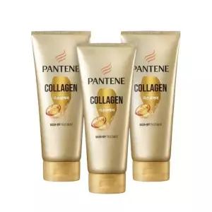 팬틴 실크 머릿결 케어 트리트먼트 케어 헤어 콜라겐 극손상 400ml 3개