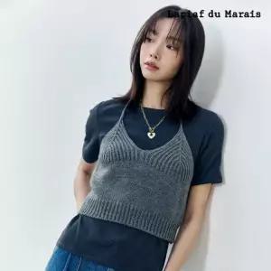 라삐아프 26SS 코튼 라운드넥 리브드 반팔 티셔츠 4종 런칭 가격 79,900원