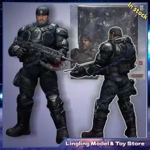재고 있음 새로운 오리지널 스톰 토이즈 1/12 기어즈 오브 워 마커스 페닉스 15cm PVC 액션 피규어 선물