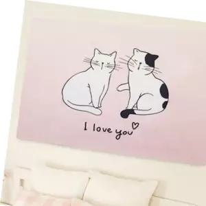 그림 가림막 예쁜그림 인테리어 패브릭 고양이