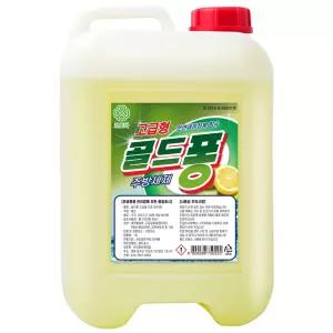 크로바 주방세제 고급 골드퐁 대용량 업소용 말통 13kg