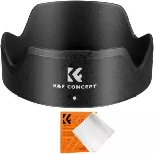 K F 컨셉 렌즈 후드 교체용 EW-60F 캐논 RF-S 18-150mm F3.5-6.3은 STM EF-M 리버서블 스냅온 카메라