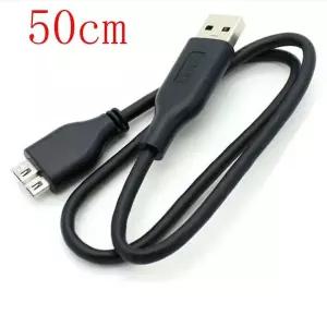 WD My Passport WDBKXH5000ABL 50cm 용 USB3.0 PC 전원 충전기  동기화 케이블