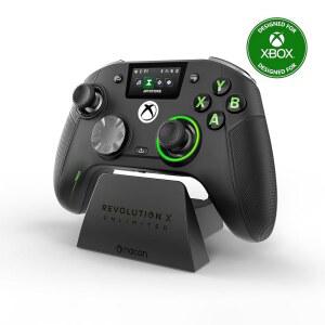 NACON Revolution X 무제한 고급 정밀 S, Xbox Windows 라이선스 무선 X용 충전소 Android 공식 유선 컨트롤러, PC 및 - Series 10/11 | One,