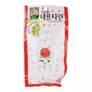 장미 방울 나프탈렌 1호 140g 10개 세트 좀약 방충제 좀벌레방지 탈취제 좀벌레 나프탈렌약