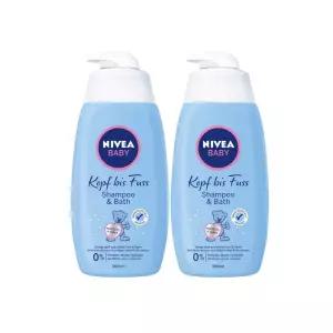 NIVEA Baby 독일 니베아 베이비 샴푸 & 바스 500ml 2팩