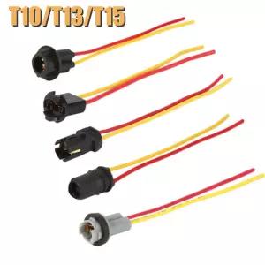 2 PCS 자동차 트럭 LED 램프 전구 웨지 홀더 베이스 T10 T13 T15 194 W5W 158 285 커넥터 확장 어댑터 소켓