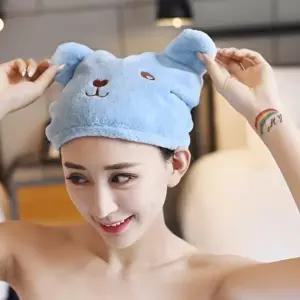 [셀러허브 생활리빙]곰돌이 헤어 드라이캡 (51186082)