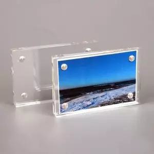 아크릴액자 아크릴 자석 액자 4x6cm 스티커사진 미니 증사