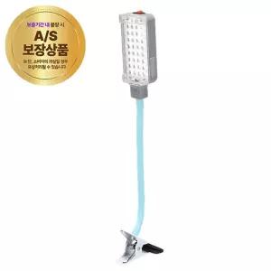 자바라 LED(집게형) 충전식34구 LED DJD724 in-131860작업용등 작업등 용조명 조명등 기구 라이트 전기 자