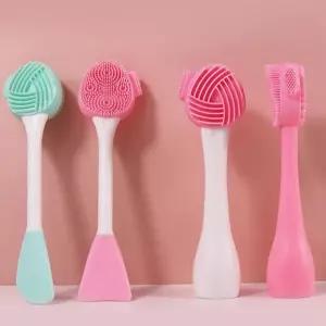 딜로그? 클렌징 양면 실리콘 마사지 브러쉬