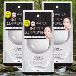 비페스타 미셀라 클렌징 시트 퍼펙트 클리어 46매입 3개