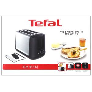 테팔 TT3408KR 토스트기 넓은 투입구 7단계굽기조절/강추