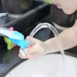 수도꼭지 연장탭 세면대 실리콘 어린이 수전 아기 세면대워터탭 유아용수전