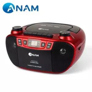 MP3 CD포터블 카세트 A 90 USB인식 FM 라디오 AUX 이어폰 단자 어학용 아남