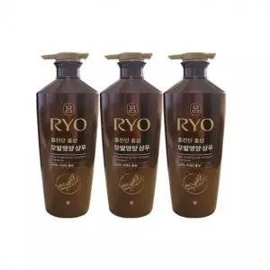 홍진단 홍삼 영양 샴푸 중건성두피용 820ml 3개 려