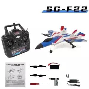SGF22 4K RC 비행기 3D 스턴트 모델 2.4G 무선 조종 전투기 글라이더 전동 항공기 장난감