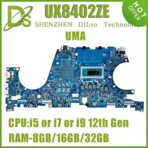 KEFU UX8402ZE 노트북 마더보드 ASUS UX8402ZA BX8402ZA RX8402ZE 메인보드 i5 i7 i9 12세대용
