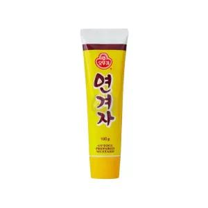 오뚜기 연겨자 튜브 100g 냉면겨자 냉채소스 고기찍어먹는소스 냉채족발소스 양파절임소스 해파리소스