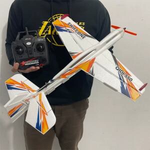 소년 성인용 QIDI-550 RC 2.4G 원격 조종 항공기 3D 스턴트 글라이더 EPP 폼 브러시리스 모터 비행기 크레