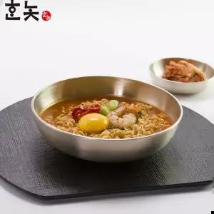 수공예품 신혼식기 낮은 방짜 유기면기