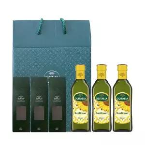 올리타리아 해바라기씨유 500ml x 3P 선물세트