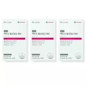 닥터린 여성 액티브 활성 엽산 800 선물 60정 X3개