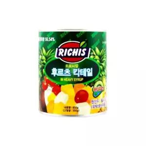 델몬트 리치스 원터치 트로피칼 후르츠믹스 850g