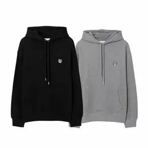 서울리빙 메종키츠네 그레이폭스 후드티