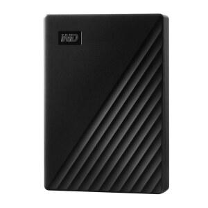 WD 5TB 내 여권, 휴대용 외장 하드 드라이브, 블랙, 랜섬웨어에 대한 방어 기능과 비밀번호 보호 기능이 있는 백업 소프트웨어, USB 3.1 / USB 3.0 호환 - WDBPKJ0050BBK-WESN