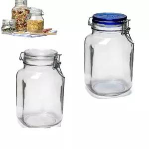 2000ml 유리병 보관병 다용도공병 밀폐유리병 주방용품 저장병 피도 보르미올리