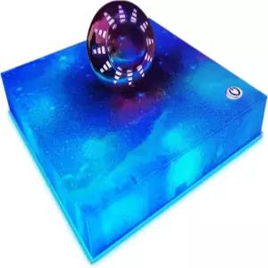 푸자이드 자기부상 UFO 램프 플로팅 360° 회전 RGB 갤럭시 라이트 디스플레이 사무실 홈 e스포츠 룸을