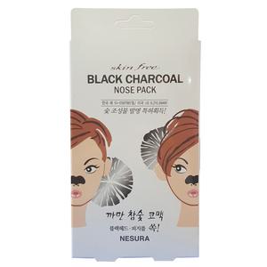 네슈라 스킨후리 까만 참숯 코팩 8매/ 블랙헤드/ 피지