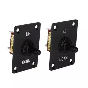 블랙 마린 토글 스위치 3단계 순간오프순간 로커 패널 보트 트림 용