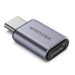 메드호크 바이패스 2.0 모터사이클 카플레이 블루투스 헤드셋 어댑터(패스스루 USB-C 충전 포트 )(그레이)