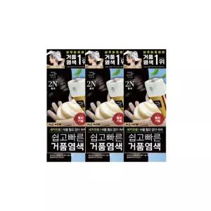 AP 미쟝센 쉽고빠른 거품 염색약 2N 흑색x3개