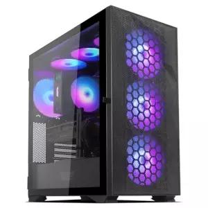 darkFlash DLX21 RGB MESH 강화유리 미들타워 블랙