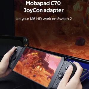 MOBAPAD C70 스위치 2 게임 콘솔용 Mobapad M6 S/HD S1 컨트롤러용 강력 자석 어댑터