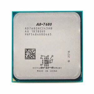 A8 Series A8 7680 쿼드 코어 쿼드 스레드 C 프로세서 A8 7680 3 5GHz AD7680ACI43AB 45W 소켓 FM2