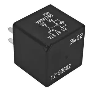 릴레이 12193602 3602-12V 40A 5핀 자동차 - 15328865 96263403 5810-0201 12177234와 호환됩니다