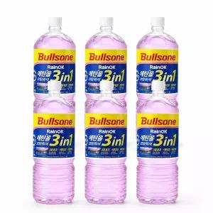 불스원 레인OK 에탄올 3in1 코팅 워셔액 1800ml 6개