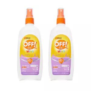 오프 OFF 모기기피제 키즈용 미스트 177ml 2개