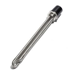 LJXH DN25 1인치 온수 가열 요소 1.5KW 보일러 탱크 히터 저항 200/240/310/330mm 커버 캡 포함