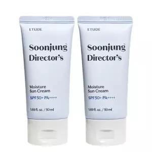 에뛰드 순정 디렉터 수분 선크림 50ml+50ml 더블기획 (AD)
