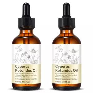 Nyloriaine Cyperus Rotundus Oil for Hair Removal 60ml, Natural Herbal Care Post Use, Moisturizes  S