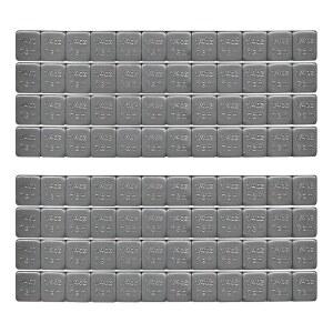 Sun Walker 96 PCS 1/4온스 접착식 뒷바퀴 무게, 0.25온스 타이어 밸런스 강력 접착식, 자동차 SUV 트럭 오토바이용 바퀴 무게에 쉽게 달라붙는 스틱