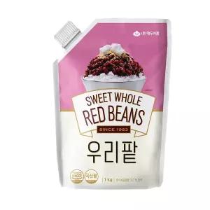 [화과방] 우리팥 1kg (국산팥/파우치) / 팥빙수 빙수재료 대두식품