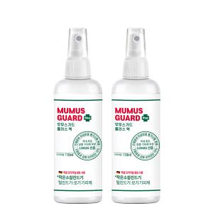 모기퇴치제 해충기피제 휴대용 무무스가드 플러스액 진드기 모기기피제 110ml x 2개